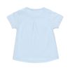 Bluzka z krótkim rękawem dla dziewczynki kolor błękitny Boboli