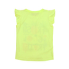 Bluzka krótki rękaw dla dziewczynki neonowy