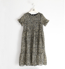Sukienka długa z krótkim rękawem dla dziewczynki iDO