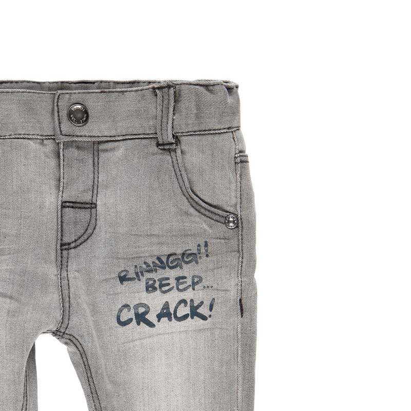 Spodnie dżinsowe Boboli dla chłopca kolor szary