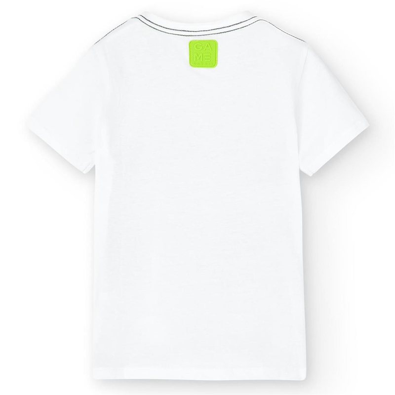 Bluzka z krótkim rękawem dla chłopca Boboli siateczka dla chłopca