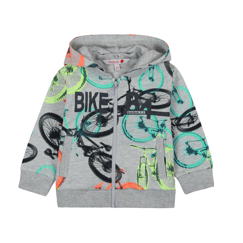 Bluza z odpinanym kapturem Boboli rowery