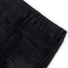 Spodnie jegginsy dzianinowe denim dla dziewczynki kolor czarny Boboli
