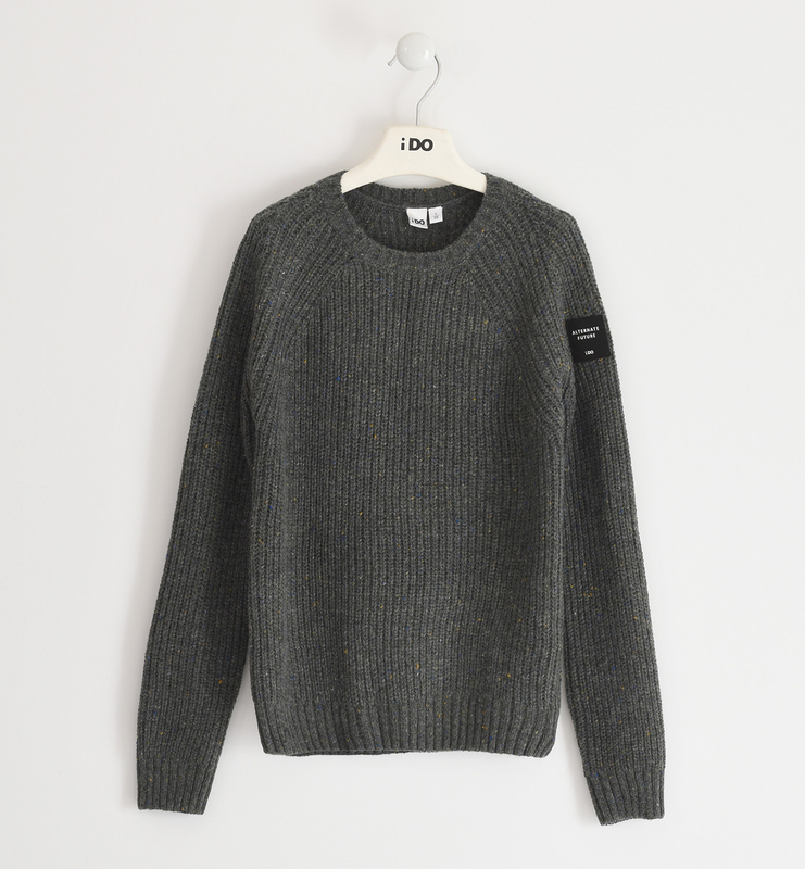 Sweter dla chłopca Szary