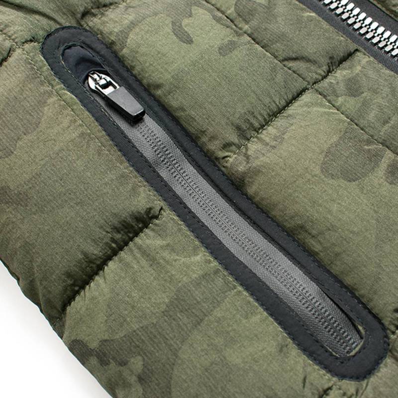 Kurtka zimowa dla chłopca iDO kolor wojskowa zieleń