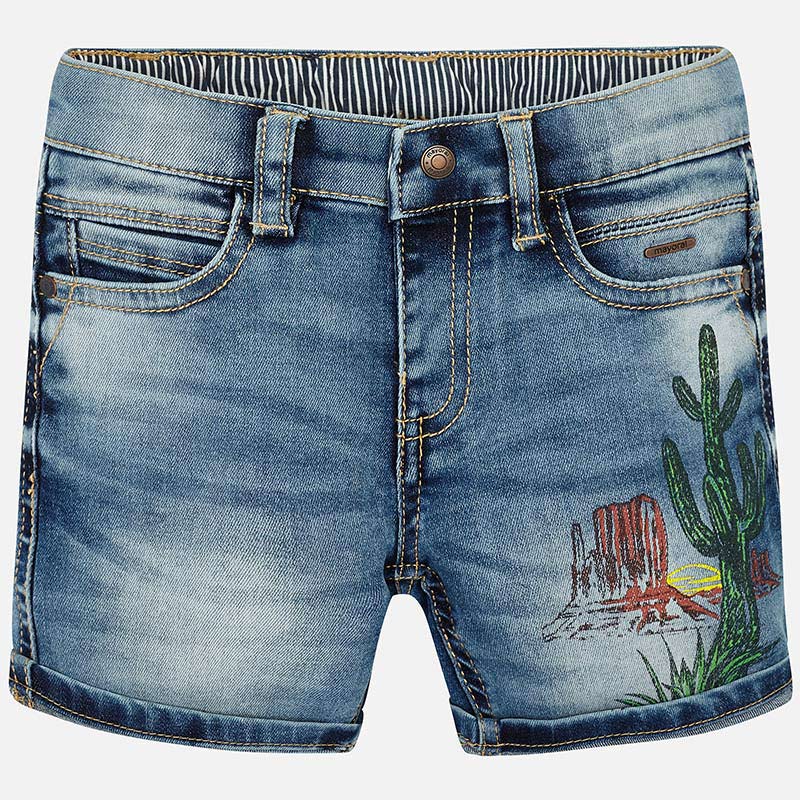Bermudy dla chłopca jeans Mayoral