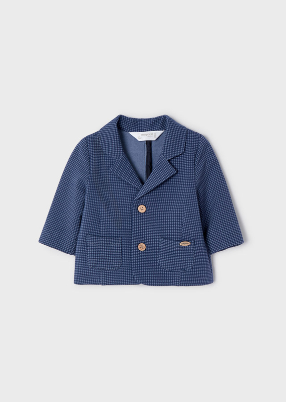 Marynarka z dzianiny Vintage dla chłopca chrzest Mayoral