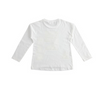Bluzka z długim rękawem dla dziewczynki kolor Biały iDO