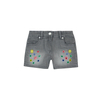 Szorty denim dziewcz. GREY