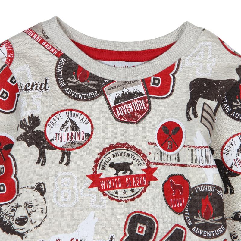 Bluza kolor beżowy Boboli dla chłopca