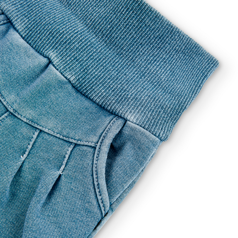 Spodnie dresowe denim Boboli dla dziewczynki