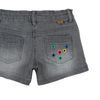 Szorty denim dziewcz. GREY
