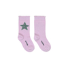 Skarpetki dla dziewczynki zestaw 3 sztuki gwiazdki Boboli