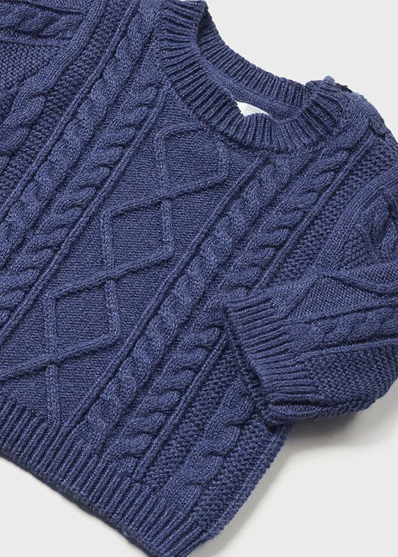 Sweter dla chłopca kolor granatowy Mayoral