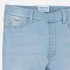 Spodnie jegginsy jeans basic kolor jasny Bleached Mayoral dla dziewczynki
