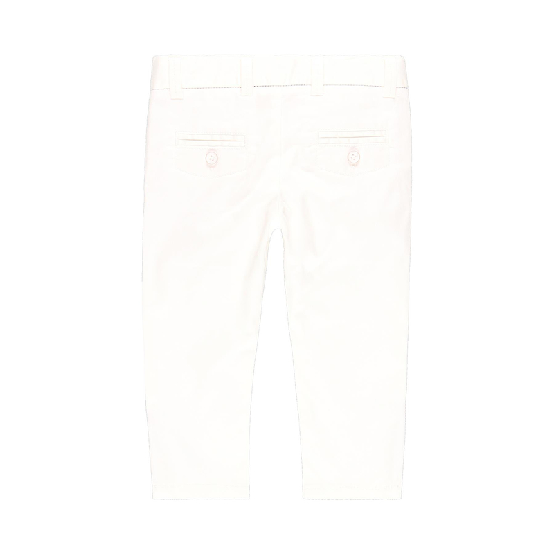 Eleganckie spodnie Boboli dla chłopca  kolor biały