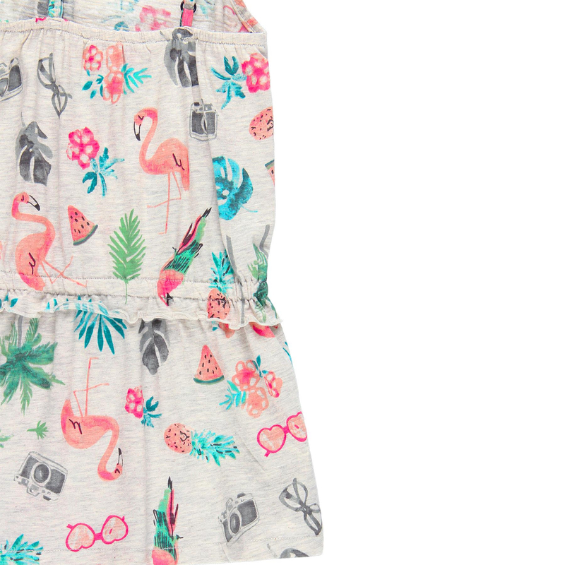 Sukienka na ramiączka dla dziewczynki bawełniana Boboli