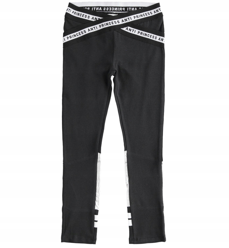 Leginsy dla dziewczynki iDO czarne