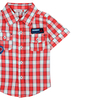 Koszula z krótkim rękawem w kratę dla chłopca Boboli