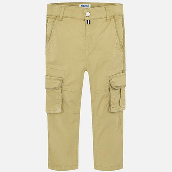 Spodnie cargo dla chłopca Mayoral kolor piaskowy