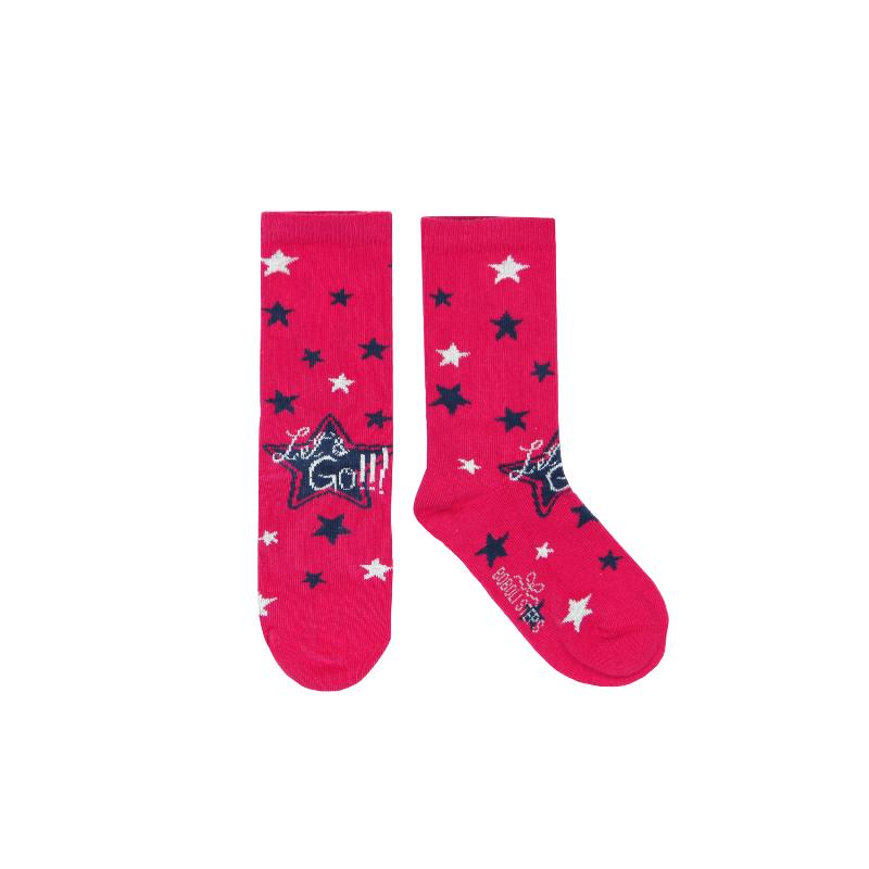 Skarpetki dla dziewczynki zestaw 3 sztuki Boboli