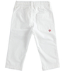 Spodnie joggers z tkaniny dla chłopca kolor biały iDO