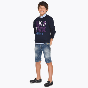 Szorty bermudy jeansowe Mayoral dla chłopca