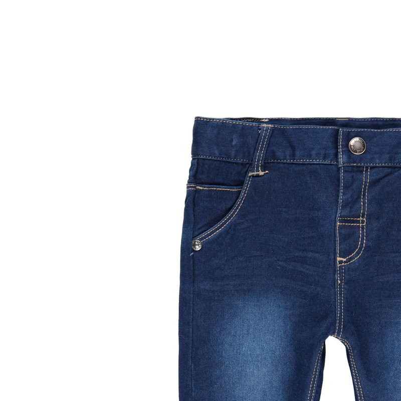 Spodnie dżinsowe dla chłopca kolor niebieski Boboli