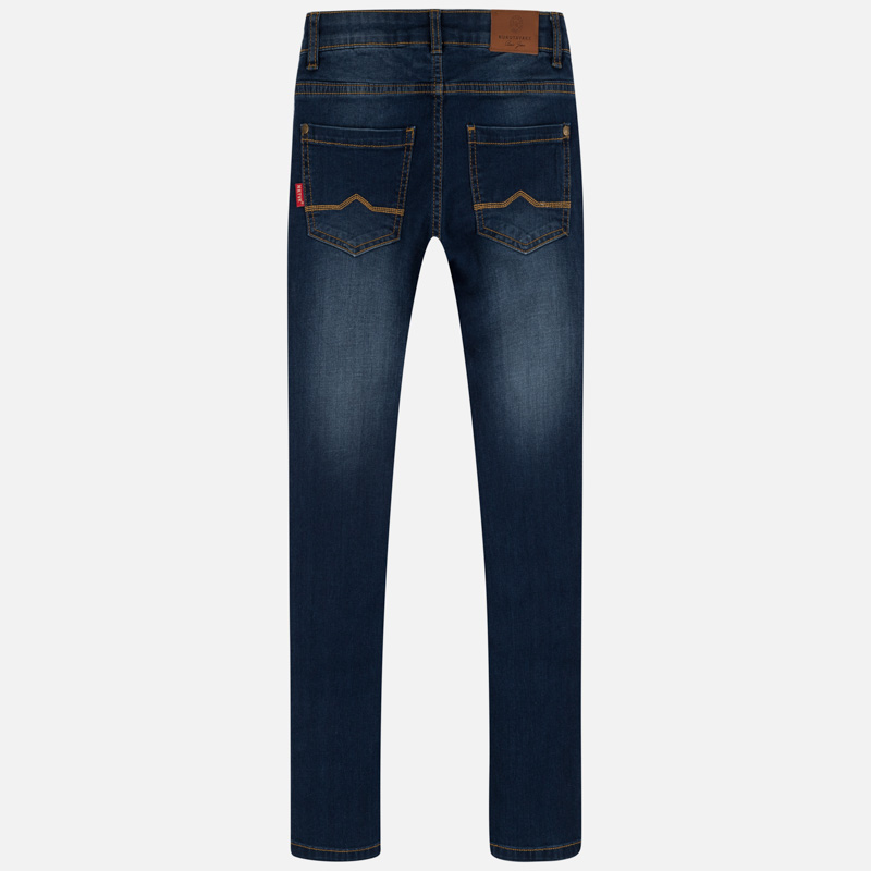 Spodnie regular fit jeansowe Mayoral dla chłopca