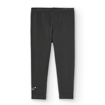 Leginsy dla dziewczynki Boboli  kolor ciemny szary