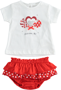 Komplet serca z bloomersami