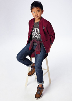 Spodnie jeans regular fit