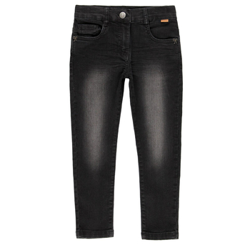 Spodnie dżinsowe dla dziewczynki kolor czarny