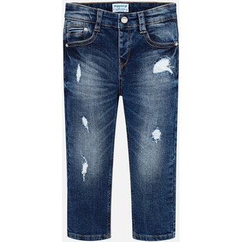 Spodnie  jeans z dziurami loose fit Mayoral