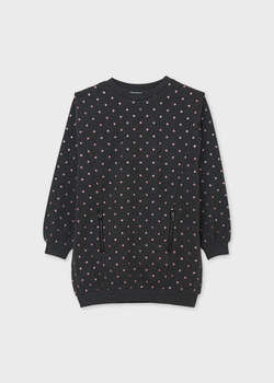 Sukienka w błyszczące groszki