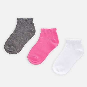 komplet 3 pary skarpetek kolor szary