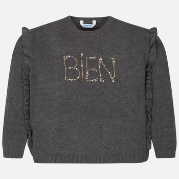 Sweter dla dziewczynki ołowiany