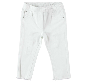 Spodnie długie białe