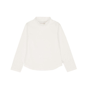 Elegancka bluzka z półgolfem i cyrkoniami dla dziewczynki Boboli