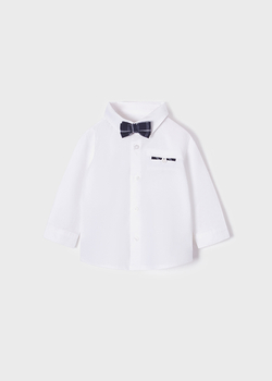 Koszula z długim rękawem wizytowa Mayoral kolor biały