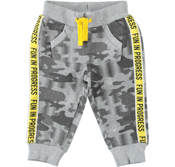 Spodnie dresowe moro lampas kolor szary iDO dla chłopca