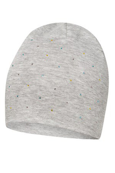 Czapka wiosenna Broel dla dziewczynki z kolorowymi kryształkami