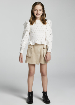 Spódnico-spodnie kieszonki