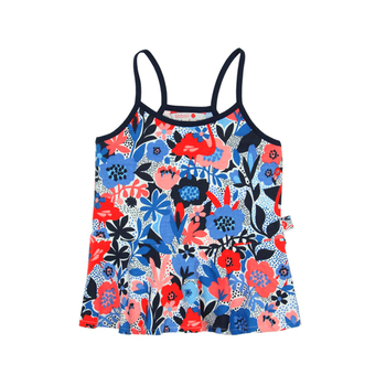 Bluzka na ramiączka dla dziewczynki nadruk