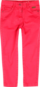 Spodnie dla dziewczynki kolor jaskrawy róż