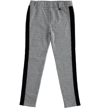 Spodnie z dzianiny kolor czarny