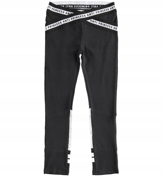 Leginsy dla dziewczynki iDO czarne