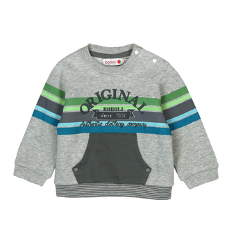 Bluza kolor szary Boboli dla chłopca