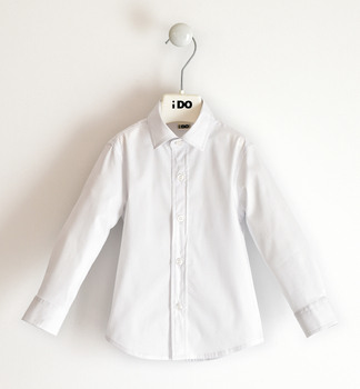 Koszula z długim rękawem biała