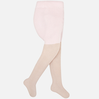 Rajstopy z połyskiem kolor nude